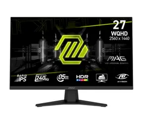 27" MSI MAG 274QF X24 černá / 2560x1440 / IPS / 16:9 / 0.5ms / 1000:1 / 250cd-m2 / HDMI+DP / VESA
