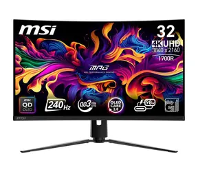 31.5" MSI MPG 321CURXDE QD-OLED černá