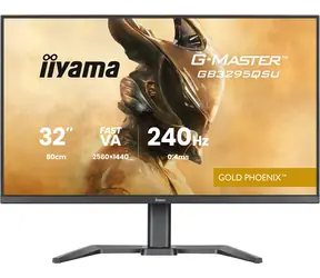 31.5" IIYAMA G-Master GB3295QSU-B1 černá / LED / VA / 2560 x 1440 / 16:9 / 0.4 ms / 4000:1 / 400cd-m2 / VESA