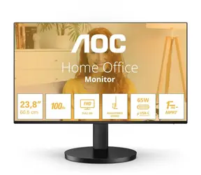 23.8" AOC 24B3CF2 černá / IPS / 1920x1080 / 16:9 / 4ms / 1300:1 / 250cd-m2 / HDMI + USB-C / VESA