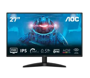 27" AOC 27B36X černá / IPS / 1920x1080 / 16:9 / 4ms / 1500:1 / 300cd-m2 / HDMI + DP / VESA