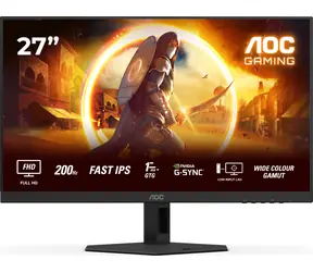27" AOC Gaming 27G4HRE černá / IPS / 1920x1080 / 16:9 / 1ms / 1000:1 / 300cd-m2 / HDMI + DP / VESA