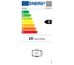 32" PHILIPS 32B2U3601H/00 černá / IPS / 2560 x 1440 / 100Hz / 4ms / 350cd / HDMI / DP / USB-C / REPRO / VESA