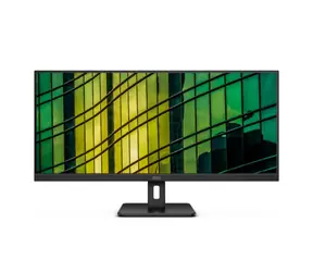 34" AOC U34E2M černá / VA / 3440x1440 / 21:9 / 4ms / 4000:1 / 300cd-m2 / HDMI + DP / VESA