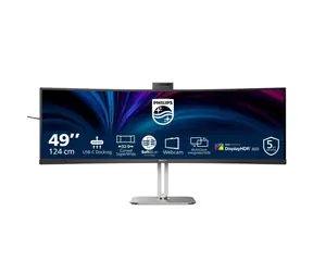 49" PHILIPS 49B2U6900CH/00 černá / VA / 5120 x 1440 / 32:9 / 75Hz / 4ms / 3000:1 / 450cd-m2 / DP & HDMI & USB-C 