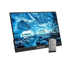 Rozbaleno - 15.6" Arzopa A1 GAMUT černá / IPS / 1920x1080 / 800:1 / 250cd-m2 / miniHDMI + USB-C / přenosný  / rozbaleno