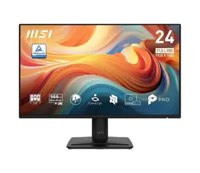 23.8" MSI PRO MP242 E14A černá / IPS / FHD / 16:9 / 4ms / 1500:1 / 300cd-m2 / HDMI + DP + VGA / VESA