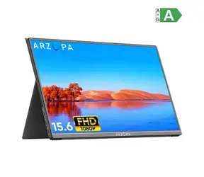 15,6" Portable Monitor Arzopa A1T / přenosný monitor / 300 cd-m2 / 1920 x 1080p / IPS / USB-C / Mini HDMI