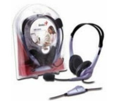 Genius headset HS-04S (sluchátka+mikrofon)