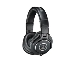AUDIO-TECHNICA ATH-M40x / Uzavřená sluchátka / 3 m kabel / 3,5 mm jack + 6.3 mm redukce / Černá