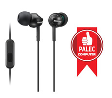 SONY MDR-EX110AP Černá / Sluchátka do uší s mikrofonem