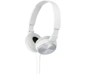 SONY MDR-ZX310 Bílá / Sluchátka s páskem / 30mm reproduktory / 98 dB
