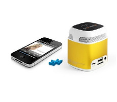 Technaxx Mini MusicMan Makro NFC-X6 zlatý / Přenosný reproduktor / 600 mAh / Bluetooth + NFC / FM / až 11h / 10m