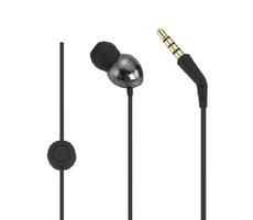 PerfectSound s201 sluchátka šedá / do uší / s mikrofonem / kov / 18 ohm / 3.5 jack