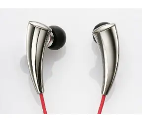 PerfectSound s102 sluchátka / do uší / unikátní tvar / slitina hliníku a magnezia / 18 ohm / 3,5 jack / stříbrná