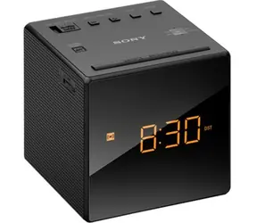SONY ICF-C1 radiobudík s displayem / černý