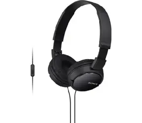SONY MDR-ZX110AP Uzavřená sluchátka na uši černá