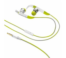Trust Fit In-ear Sports Headphones / Sluchátka s mikrofonem / zelená