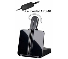Plantronics CS540 / bezdrátová náhlavní souprava s elektr.zvedačem APA-10 pro Siemens