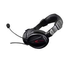 MODECOM MC-828 Striker / sluchátka s mikrofon / 2x Jack 3.5mm / černá