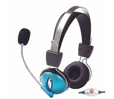 Manhattan Stereo sluchátka s mikrofonem / multimediální / černá