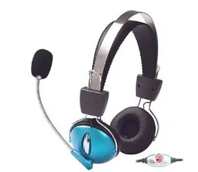 Manhattan Stereo sluchátka s mikrofonem / multimediální / černá