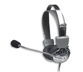 Manhattan Standart stereo headset / černá