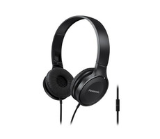 Panasonic RP-HF100ME-K černá / stereo sluchátka s mikrofonem / jack 3.5 mm / Outdoorová 