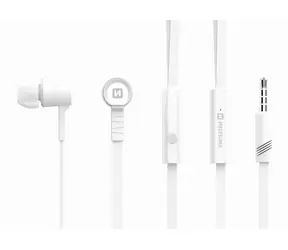 SWISSTEN Earbuds Rainbow YS-D2 bílá / Sluchátka do uší 