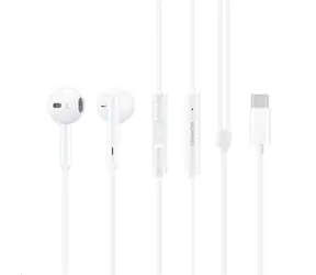HUAWEI CM33 Original Type-C Stereo headset bílá / sluchátka s mikrofonem / USB-C / 1.1m