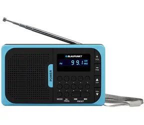 BLAUPUNKT PR5BL / Rádio / AM / FM / PLL / USB / microSD
