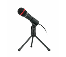 C-TECH MIC-01 / Stolní mikrofon / 3.5" stereo jack / 2.5m