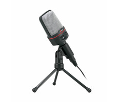 C-TECH MIC-02 / Stolní mikrofon / 3.5" stereo jack / 2.5m