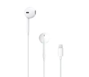 Apple MMTN2ZM bílá / sluchátka s mikrofonem / Lightning / bulk