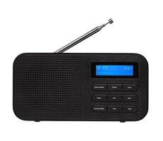 DENVER DAB-42 kompaktní rádio / DAB+ / FM / LCD displej / 1W RMS