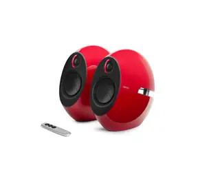 EDIFIER E25HD Luna HD červená / 2.0 / reproduktory / Bluetooth / Opt. / 3.5mm jack / RMS 74W