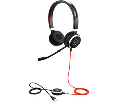 Jabra Evolve 40 UC Stereo / Pro callcentra / Mikrofon / Busylight / Bez certifikace / USB & 3.5mm jack