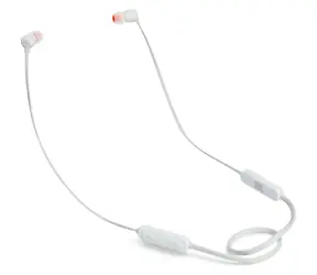 JBL T110BT bílá / bezdrátová sluchátka / mikrofon / ovládání / výdrž 6 hodin 