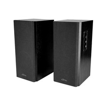 Media-Tech AUDIENCE HQ černá / Reproduktory / 2.0 / RMS 2x20W / aktivní / dřevěný box