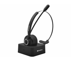 Sandberg Bluetooth Office Headset Pro černá / Bezdrátová Bluettoth sluchátka / BT
