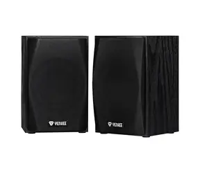 Yenkee YSP 2010BK černá / 2.0 stereo dřevěné reproduktory / RMS 2x2.5W / 3.5mm jack