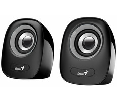 Genius SP-Q160 černo-šedá / Repro / 2.0 / 6W / USB napájení / 3.5 mm jack