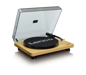 Lenco L-30W / Gramofon / 33 & 45 RPM / USB-A / RCA / předzesilovač