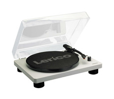 Lenco LS-50 šedá / Gramofon / 33 & 45 & 78 RPM / USB-A / předzesilovač / repro
