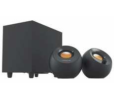 Creative Pebble Plus 2.1 černá / Repro pro PC / 2.1 / 8W RMS / USB napájení