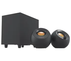 Creative Pebble Plus 2.1 černá / Repro pro PC / 2.1 / 8W RMS / USB napájení