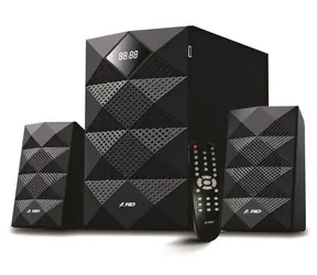 Fenda F&D A180X černá / Reproduktory / 2.1 / 42W / BT4.0 / FM rádio / USB přehrávání / dálkové ovládání
