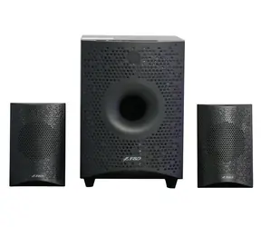 Fenda F&D F210X černá / Reproduktory / 2.1 / 15W / BT4.0 / FM rádio / USB přehrávání / dálkové ovládání