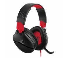 Turtle Beach RECON 70N černá / herní sluchátka pro Nintendo / 40mm měniče / 3.5 mm jack / mikrofon / ovladač hlasitosti 