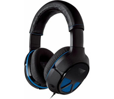 Turtle Beach RECON 150 černá / herní sluchátka pro PS4 / 50mm měniče / 3.5 mm jack / mikrofon / ovladač hlasitosti